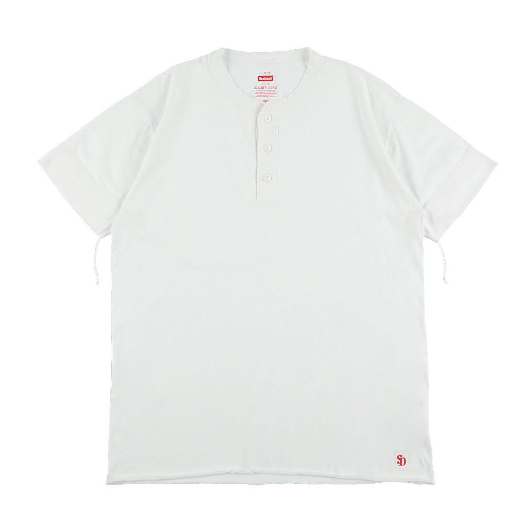 STANDARD CALIFORNIA HealthnitヘンリーネックTシャツ