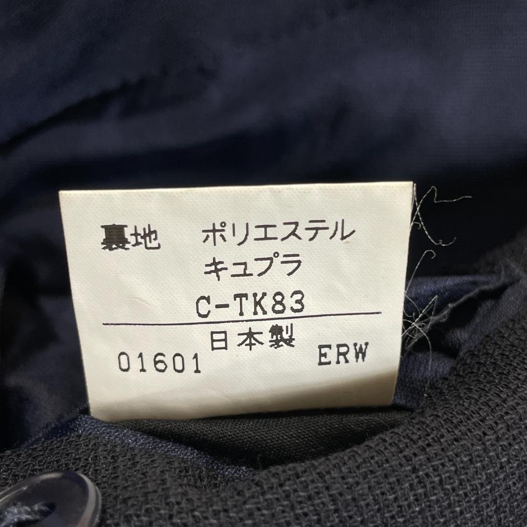 90S バーバリー 紺ブレ ダブルブレスト 金ボタン AB7 日本製 XL