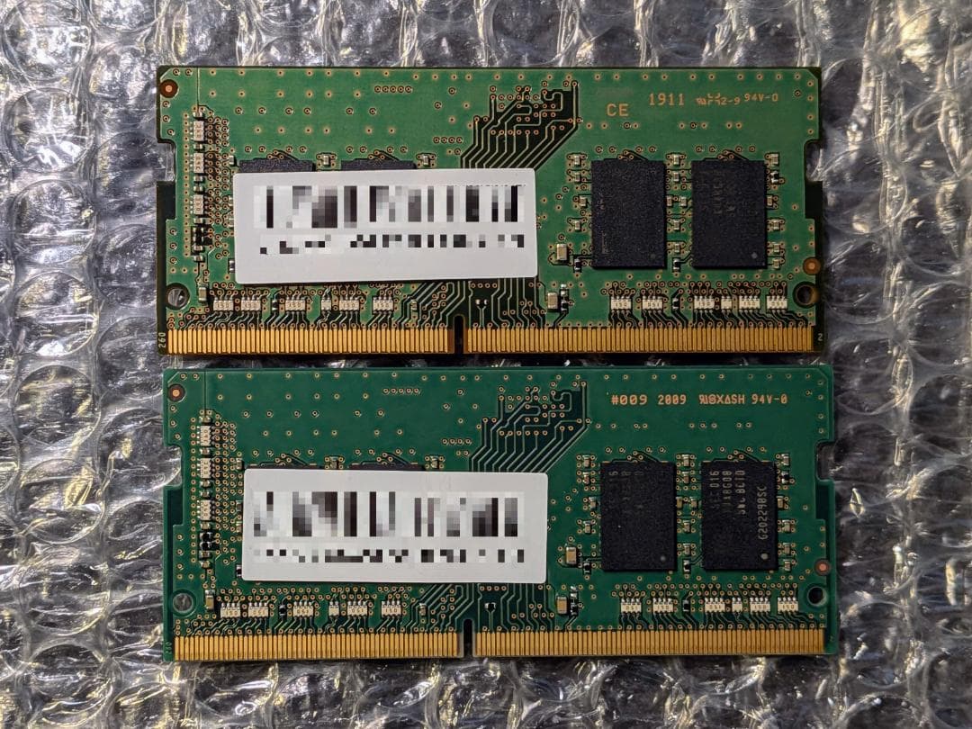 Samsung DDR4 PC4-21300(DDR4-2666) 8GBx2枚