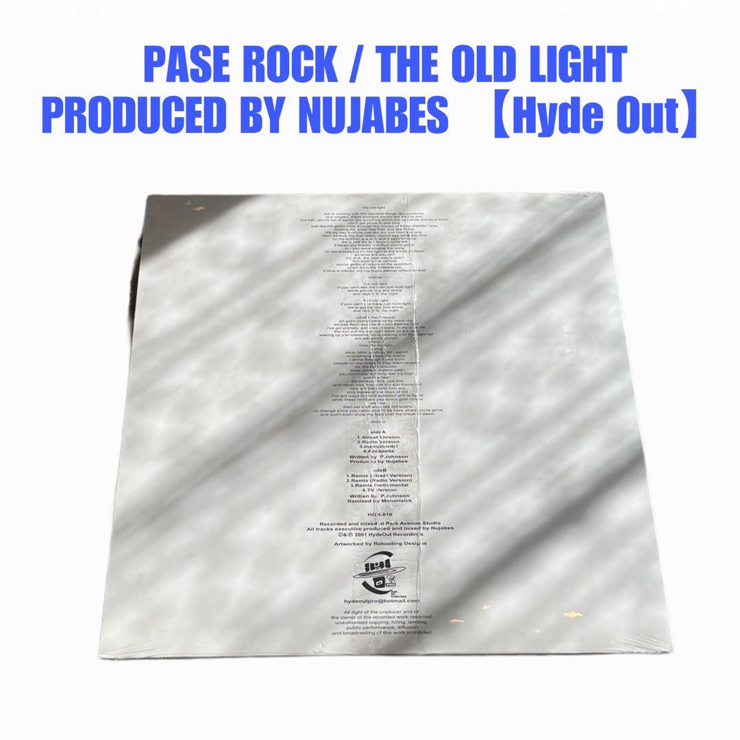 洋楽 PASE ROCK PRODUCED BY NUJABES Hyde Out