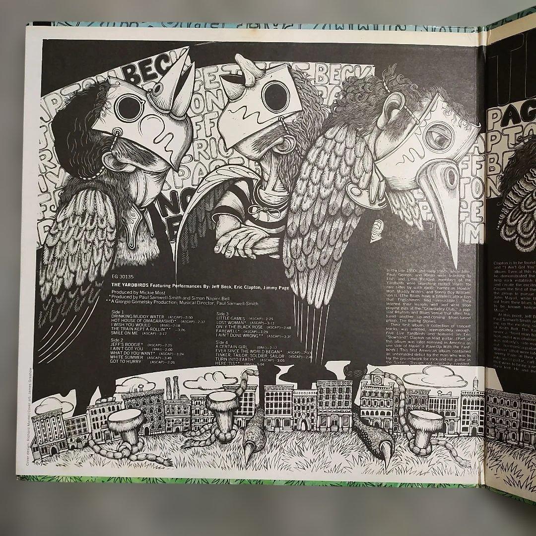 【ＵＳ.Org盤２ＬＰ】ヤードバーズ／ベック、クラプトン、ペイジ