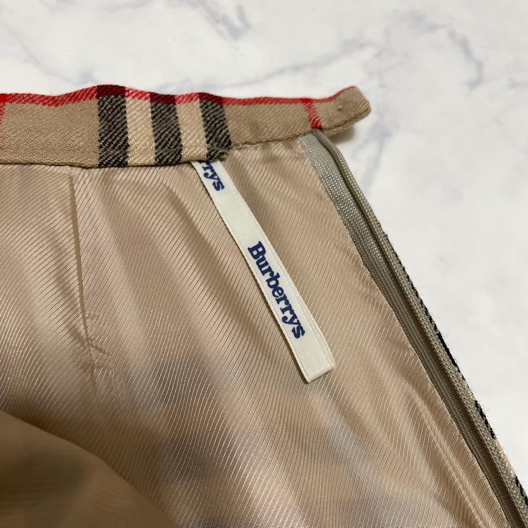Burberrys バーバリー ノバチェック プリーツスカート M