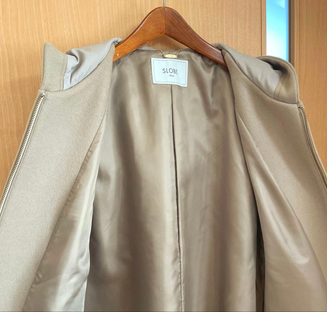 ☆美品☆スローブイエナ 定価27,500円 HAMILTONフードロングコート