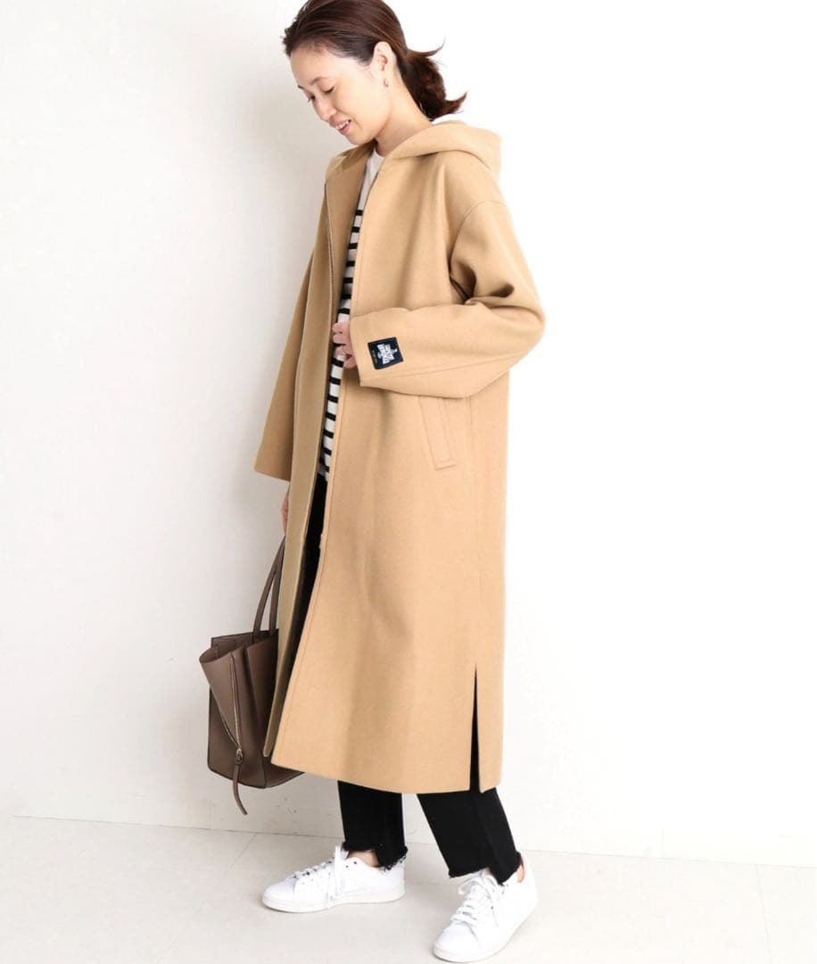 ☆美品☆スローブイエナ 定価27,500円 HAMILTONフードロングコート