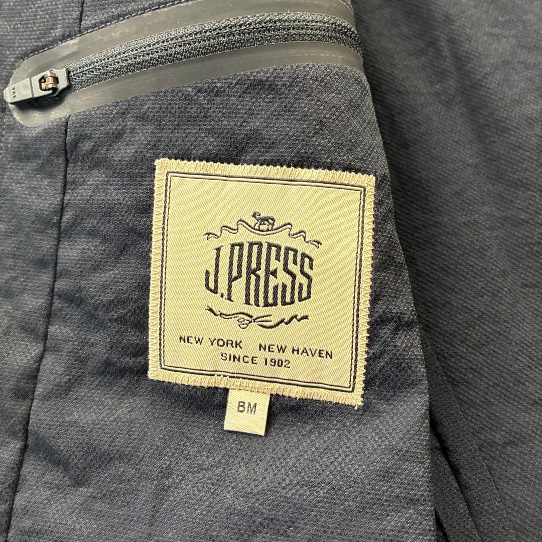 【新品】 J.PRESS 金釦 紺ブレ MECHANICAL ストレッチ/洗濯可