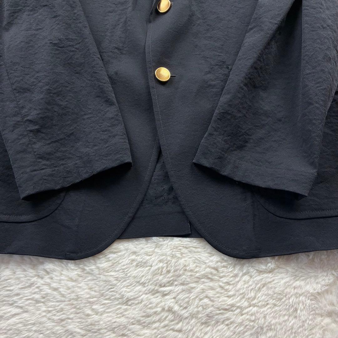 【新品】 J.PRESS 金釦 紺ブレ MECHANICAL ストレッチ/洗濯可