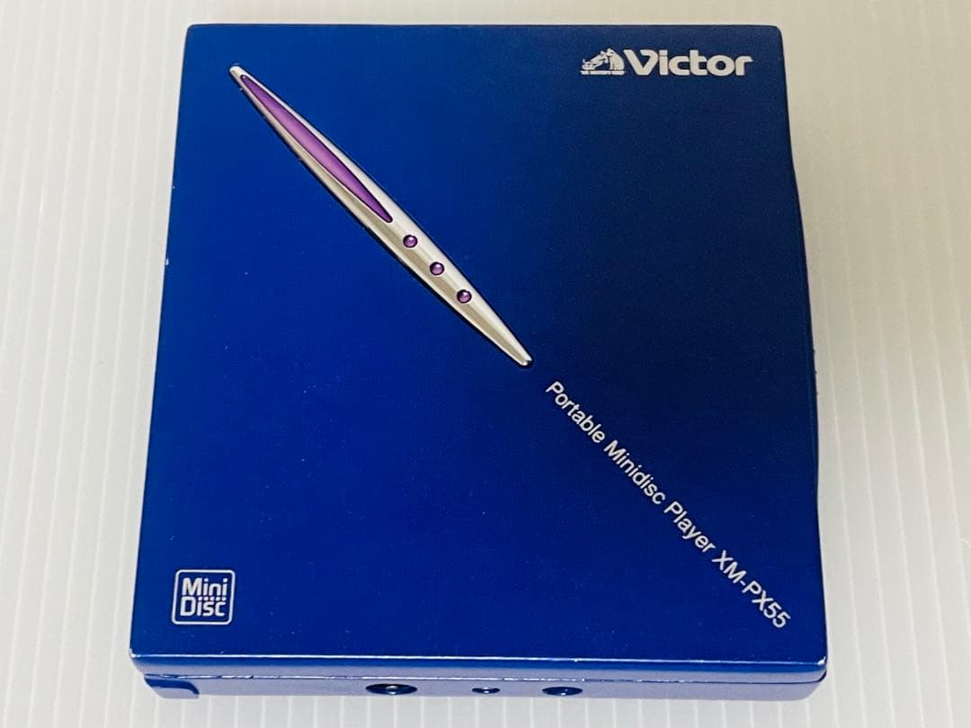 VICTOR MDウォークマン MDプレーヤー XM-PX55 動作確認済