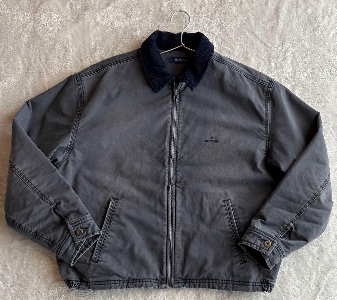 【美品】【デトロイトジャケット】【フェード感良好】NAUTICA ノーティカ