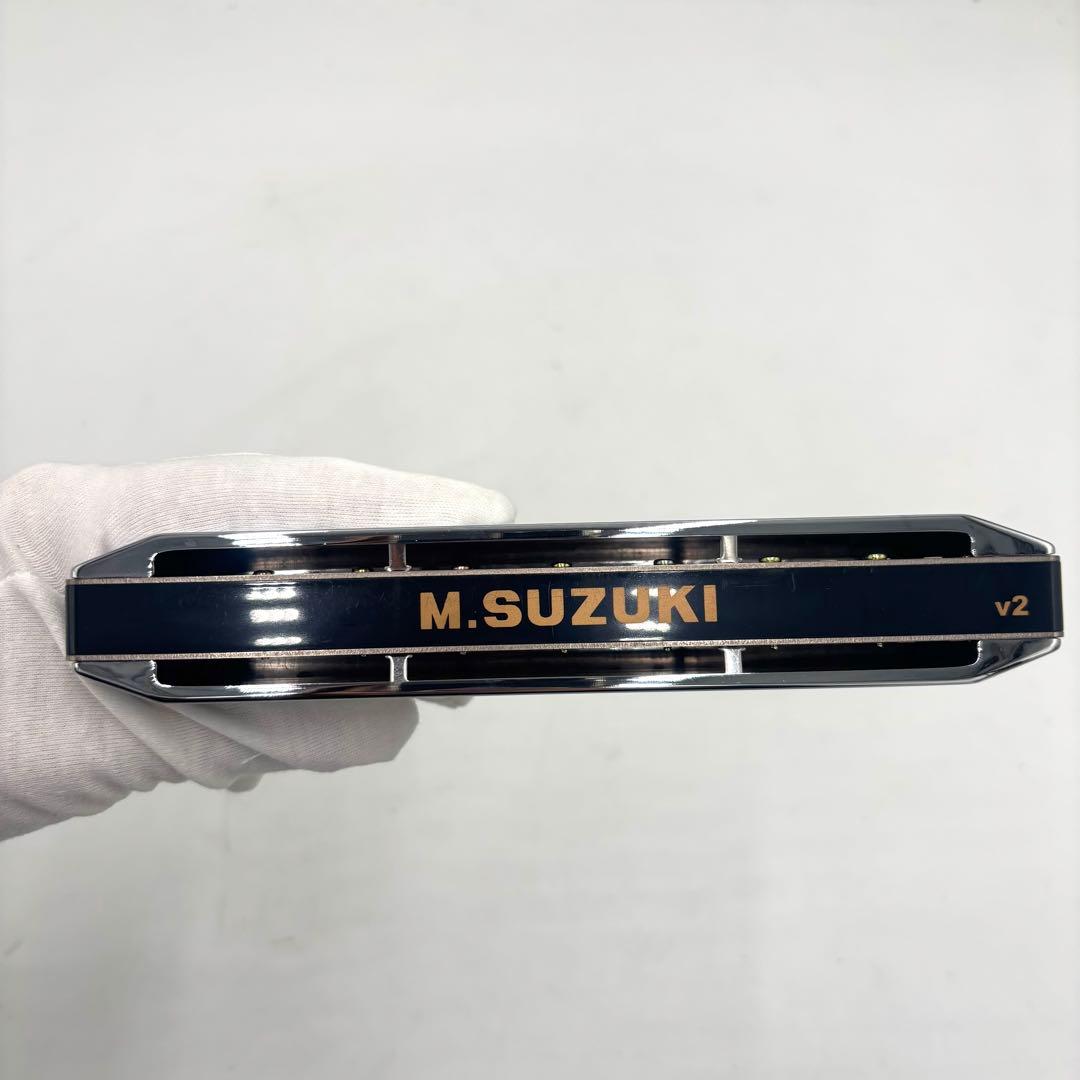 SUZUKI CHROMATIX クロマチックハーモニカ ケース付　SCX-64