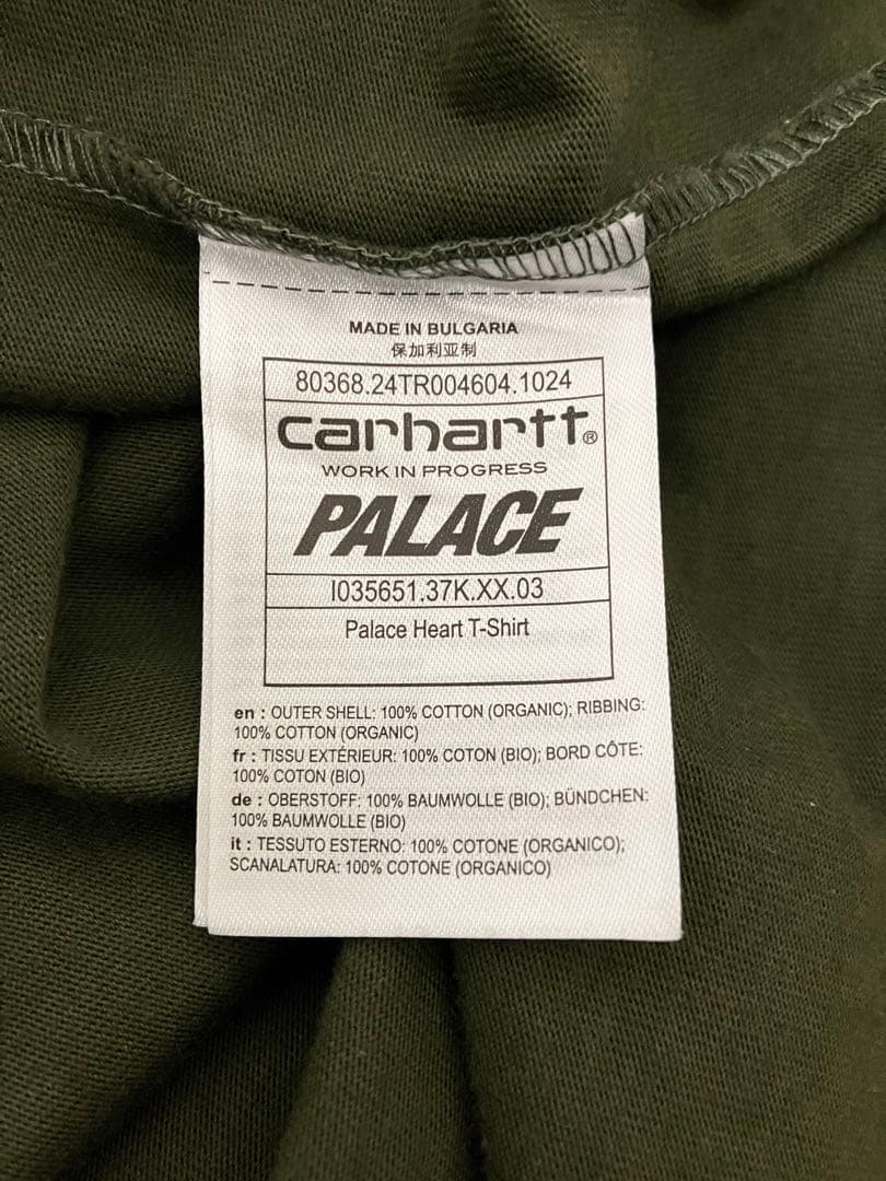 PALACE Carhartt ハートTシャツ Ｍサイズ
