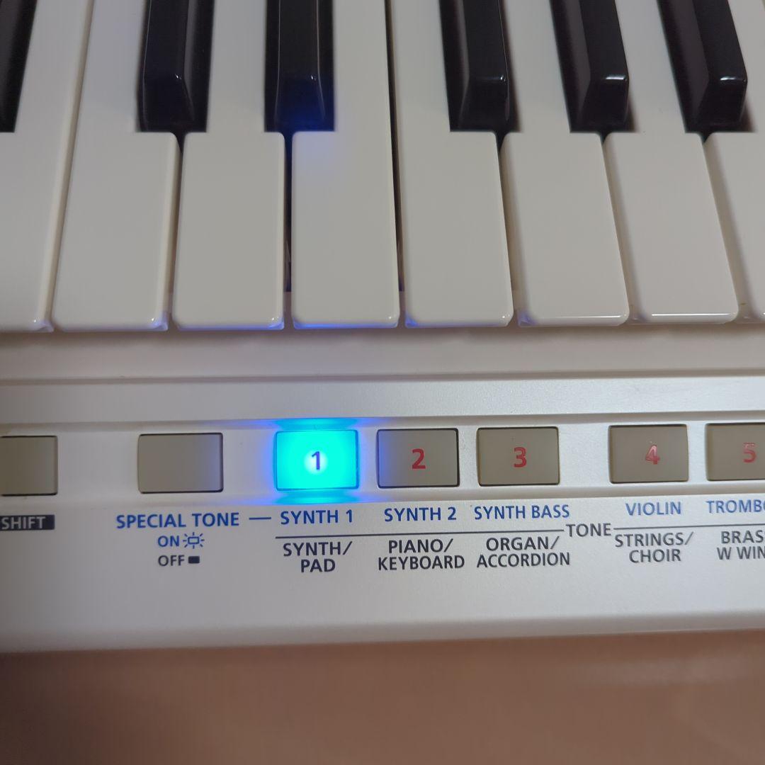 Roland Lucina AX-09 パールホワイト　バッグ、付属品あり