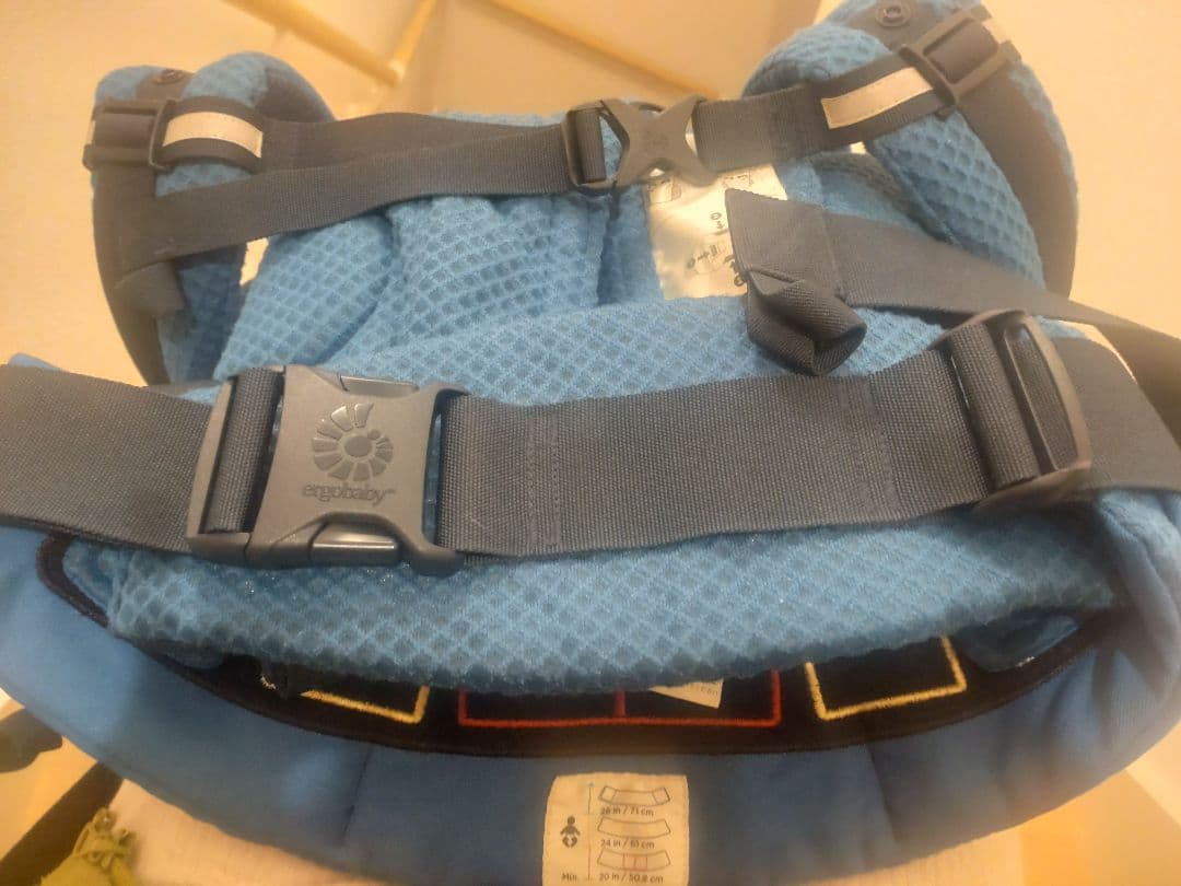 エルゴベビー 抱っこ紐 青　オムニブリーズ
