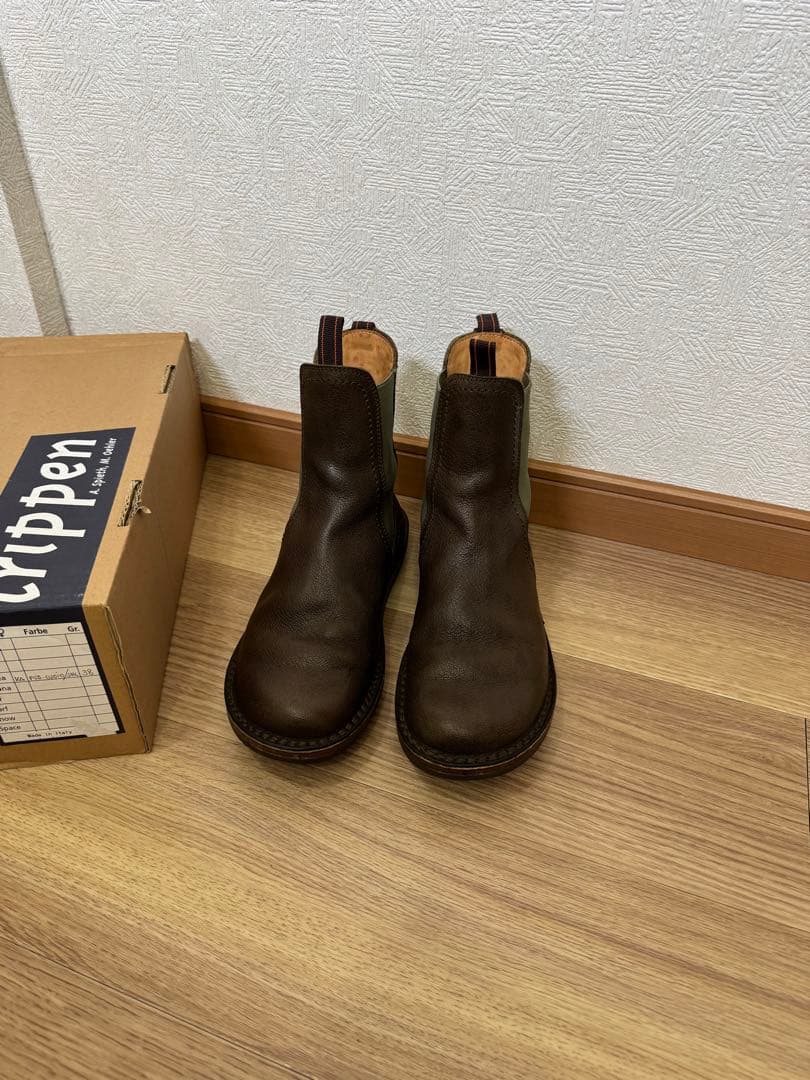 trippen トリッペン レザー サイドゴアブーツ チェルシー