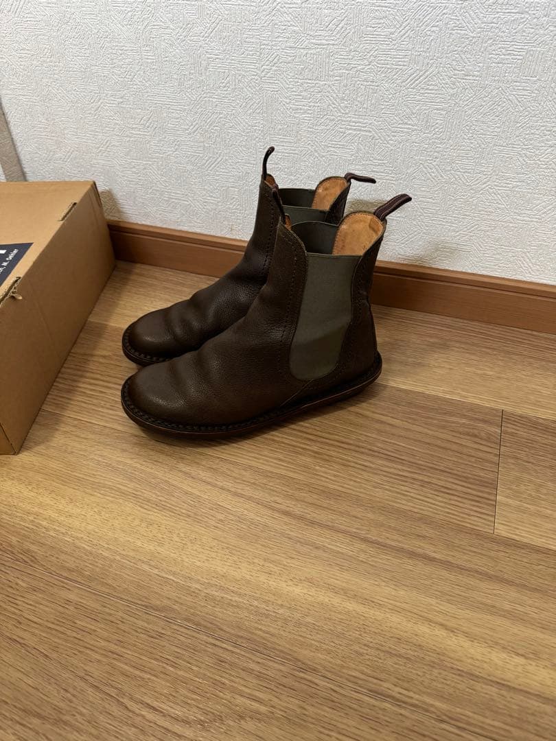 trippen トリッペン レザー サイドゴアブーツ チェルシー