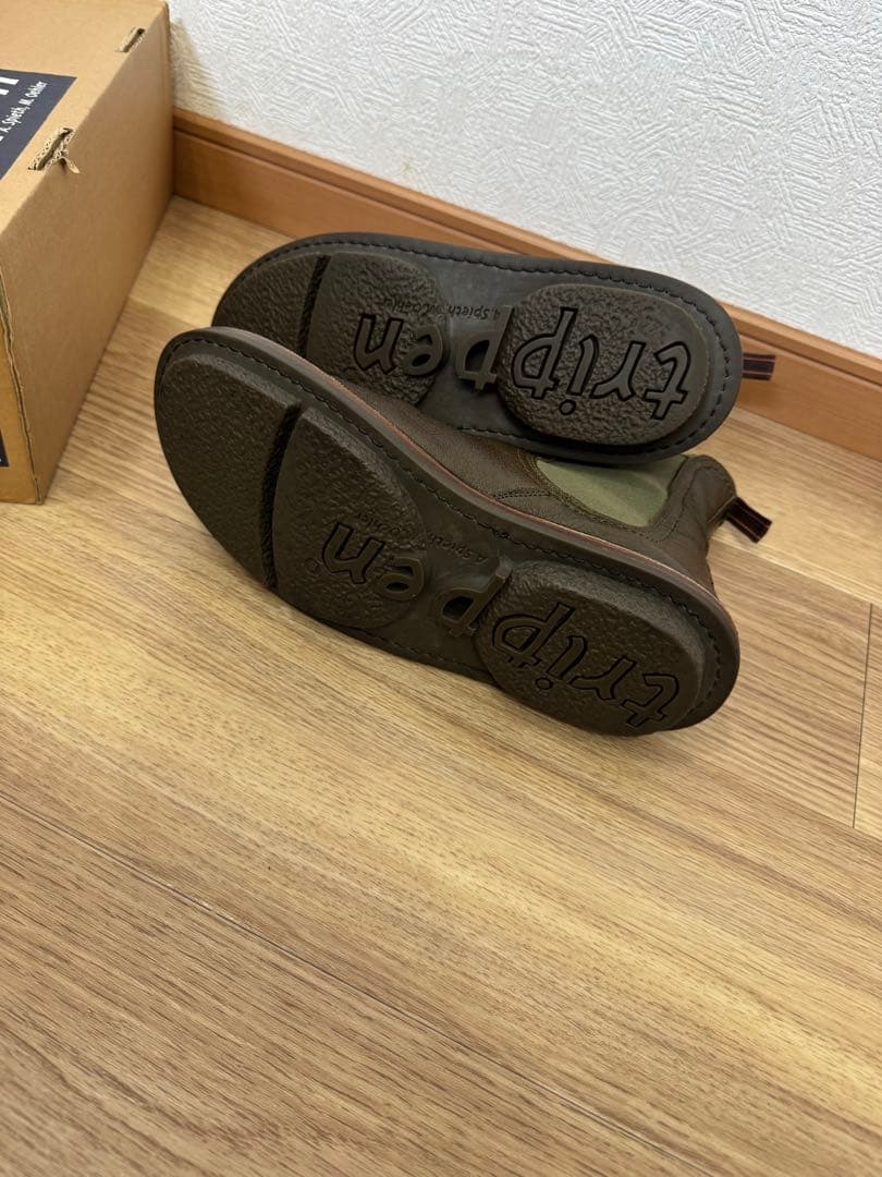 trippen トリッペン レザー サイドゴアブーツ チェルシー