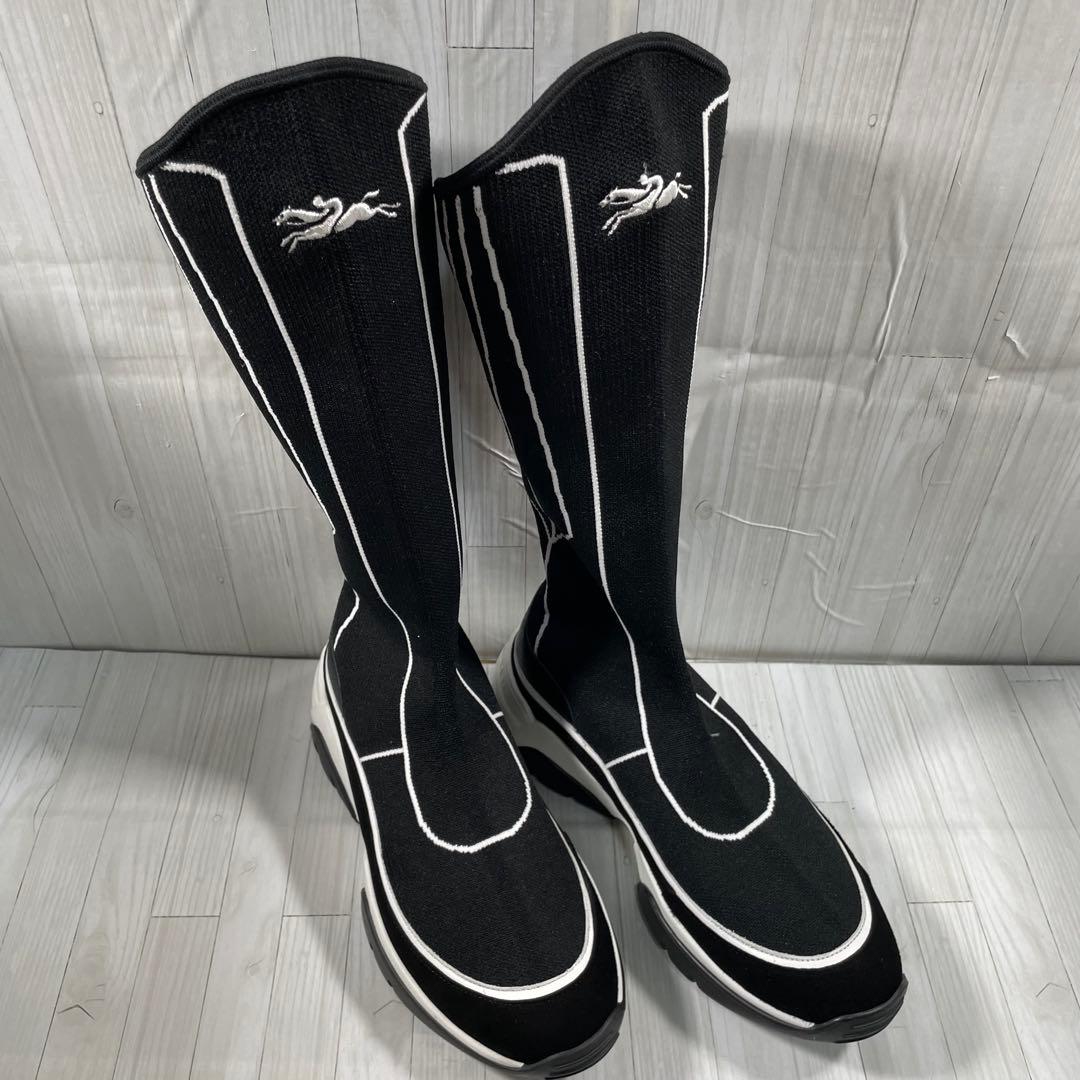【希少】ロンシャン　ロングブーツ　ロングスキニーブーツ　ロングフィットブーツ