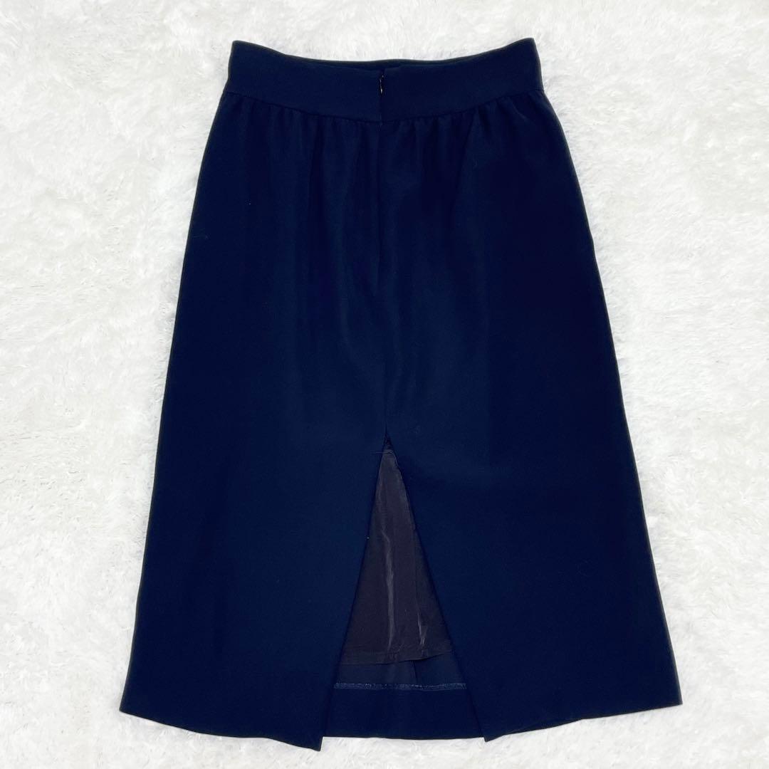 【極美品✨】 現行 YOKO CHAN タイトスカート ネイビー 38 M