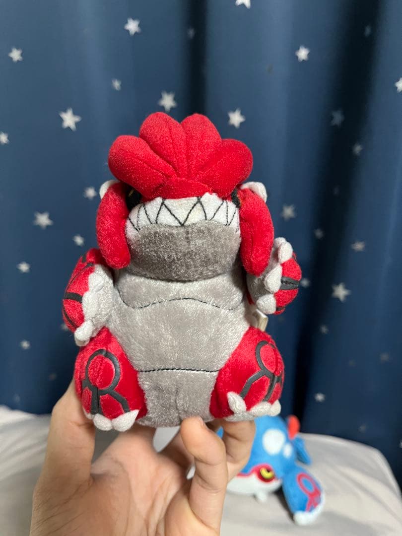 ポケモンセンター ポケドール カイオーガ グラードン ぬいぐるみ