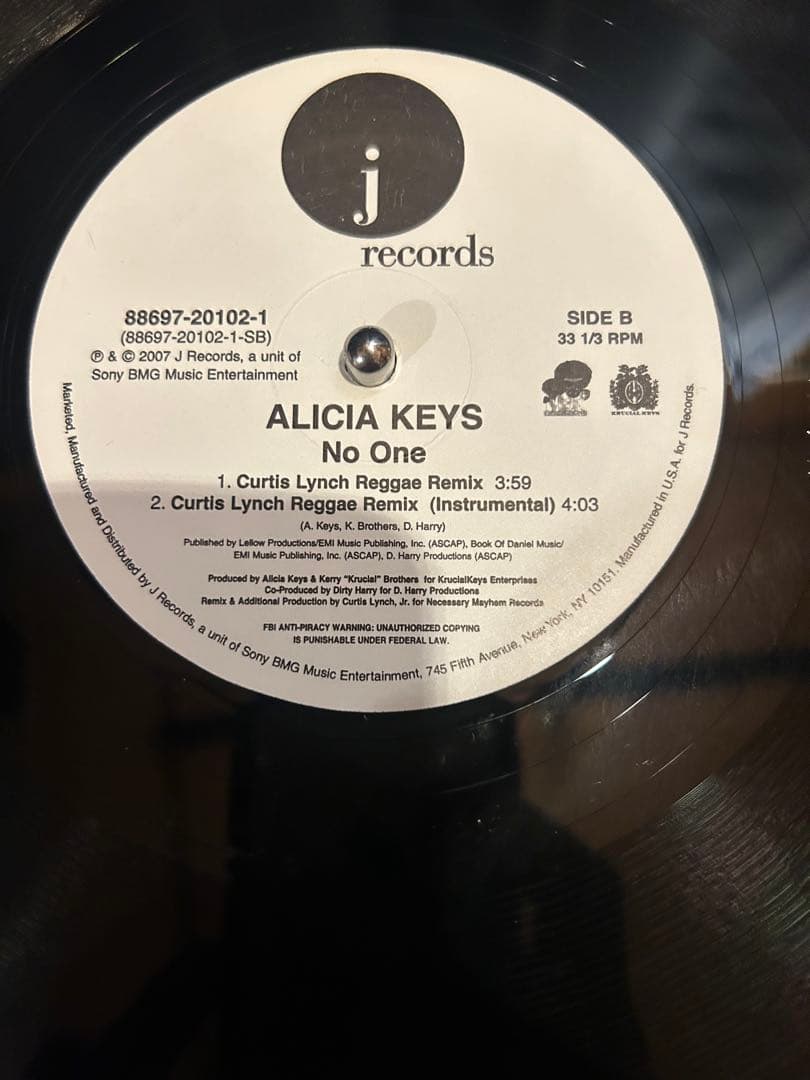 Alicia Keys レコード　2枚
