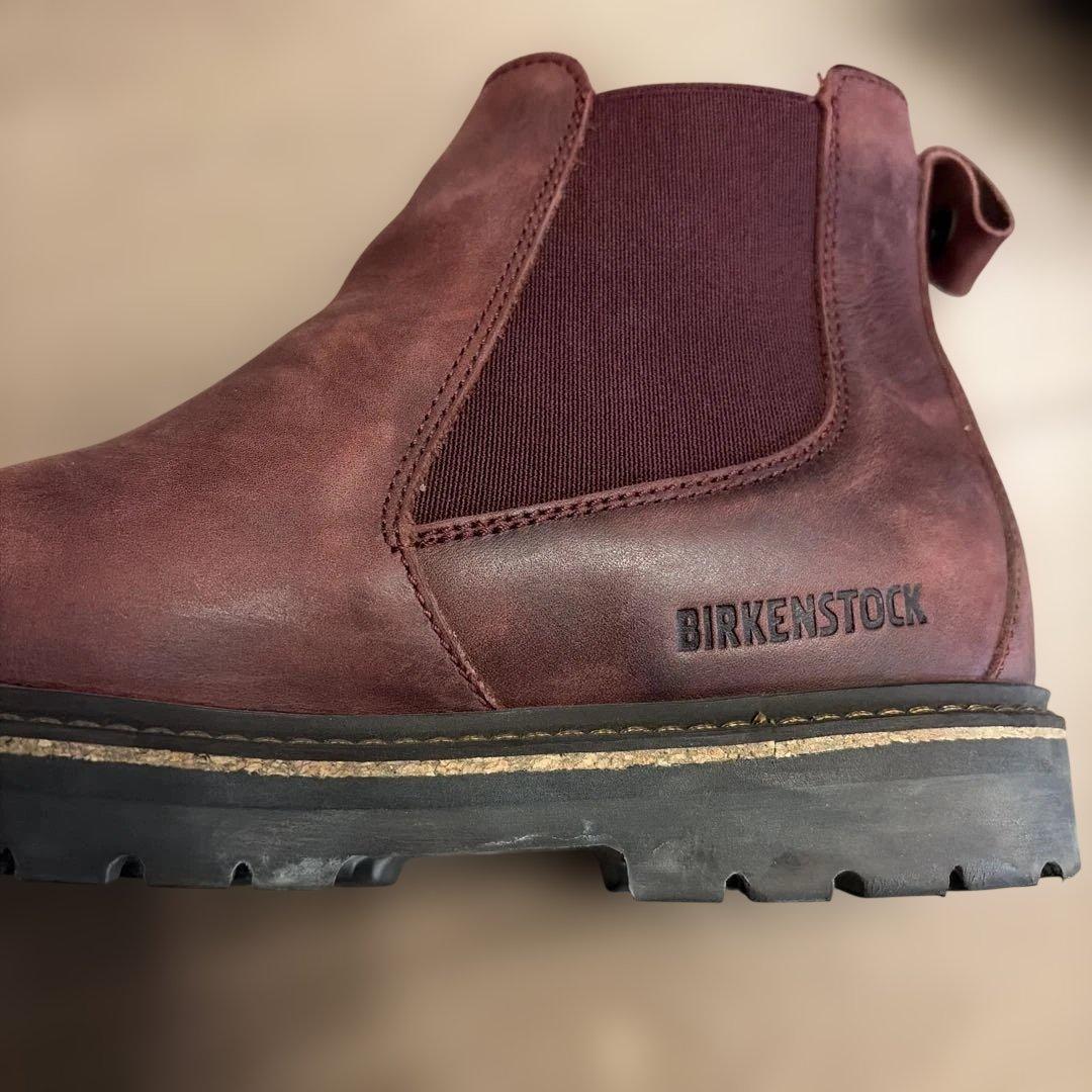 BIRKENSTOCK STALONヌバックレザーブーツ レディース 25cm