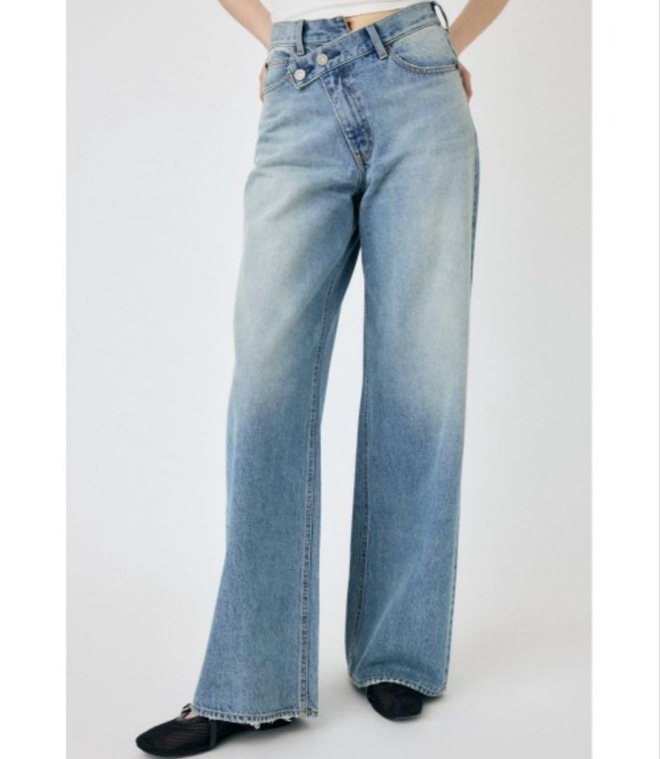 パンツ CROSS WAIST WIDE STRAIGHT 0