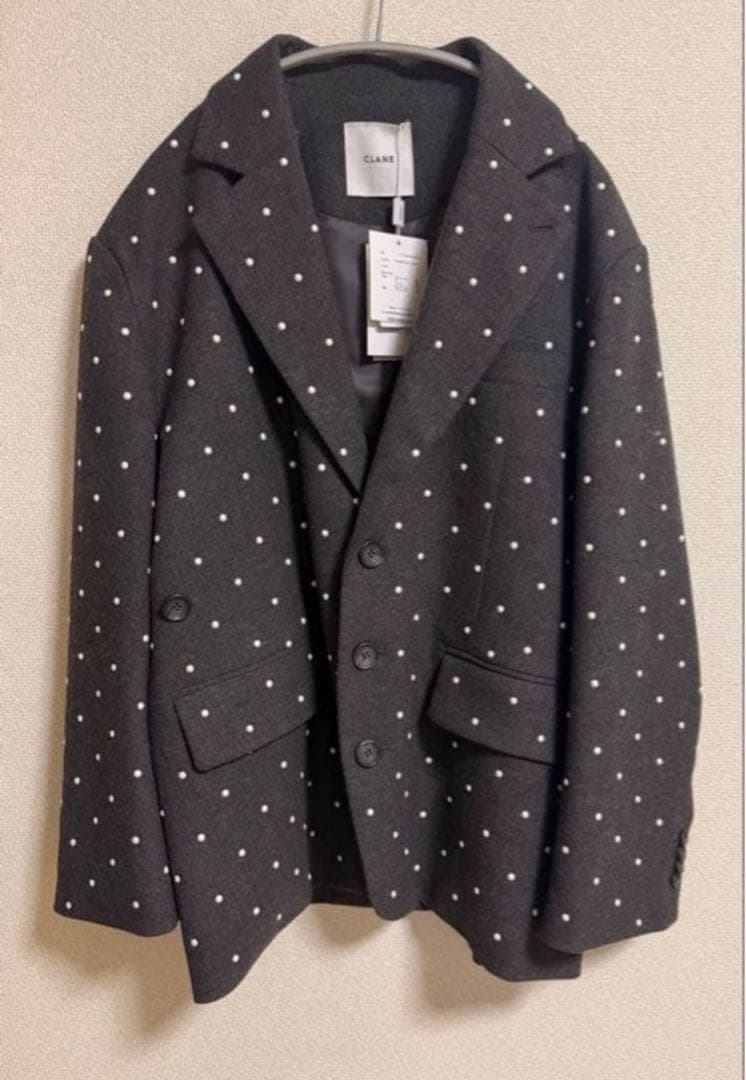 【CLANE】PEARL DOT JACKET