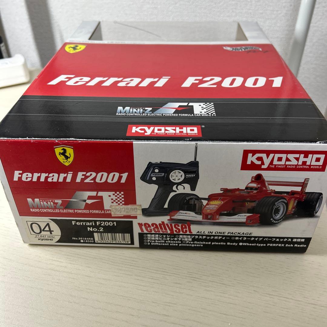 【絶版】京商ミニッツF-1 フェラーリF2001 レディセット