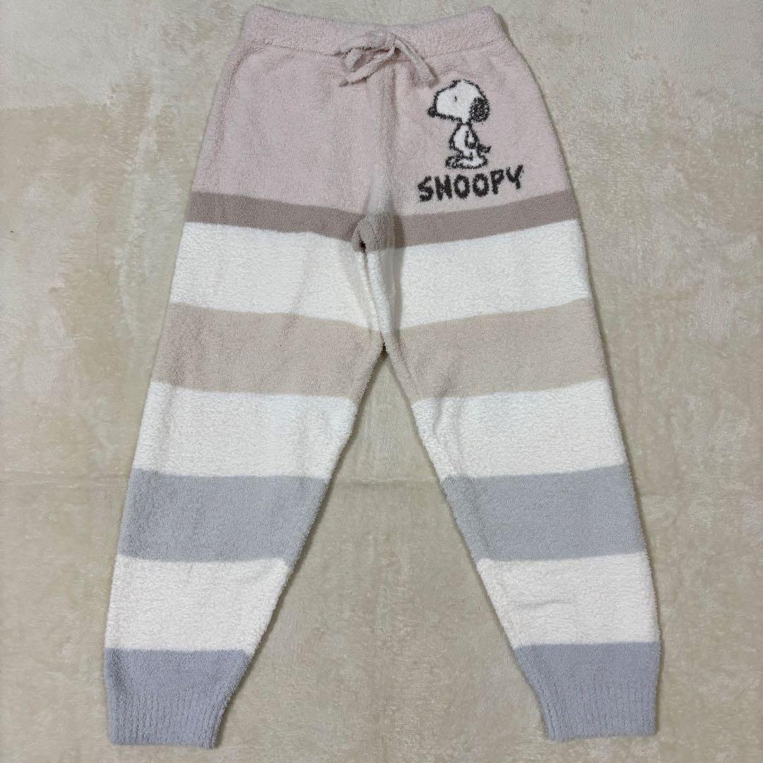 【新品】ジェラピケ スヌーピー ベビモコ ショールカーディガン ロングパンツ