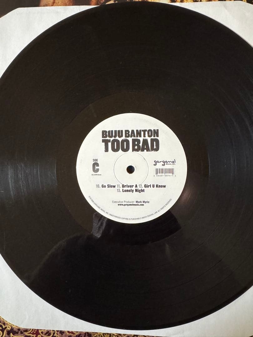 Buju Banton – Too Bad ※D 二枚組