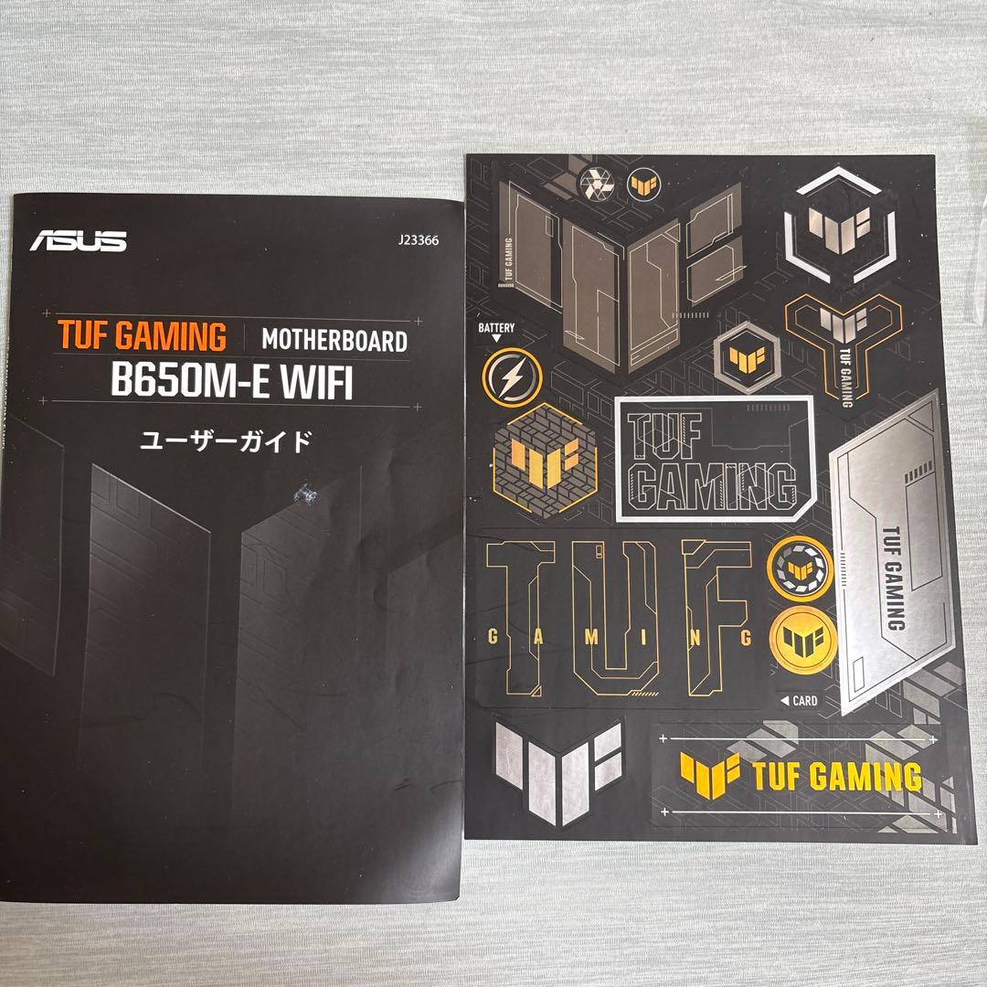ASUS TUF GAMING B650M-E WIFI マザーボード