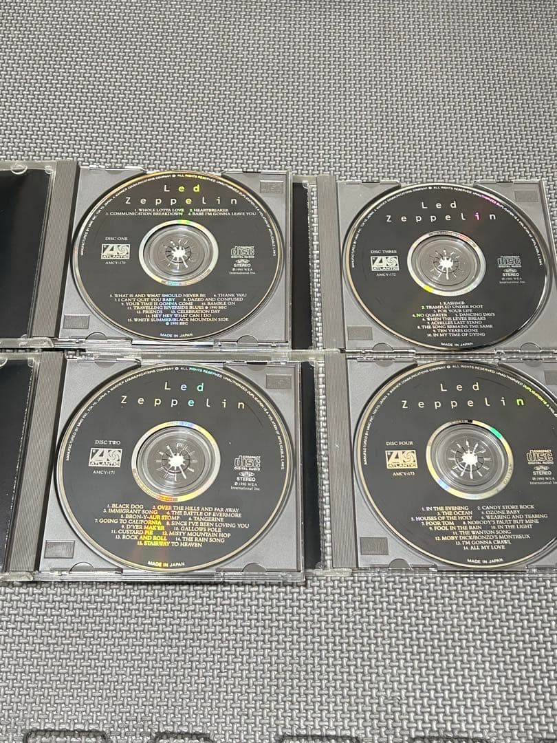 値下 レッド・ツェッペリン 4枚組CDボックスセット 帯付き
