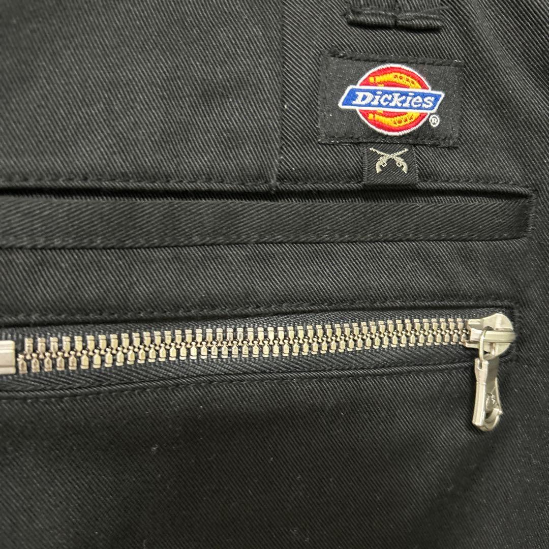 Dickies ビジュー刺繍 ブラックパンツ