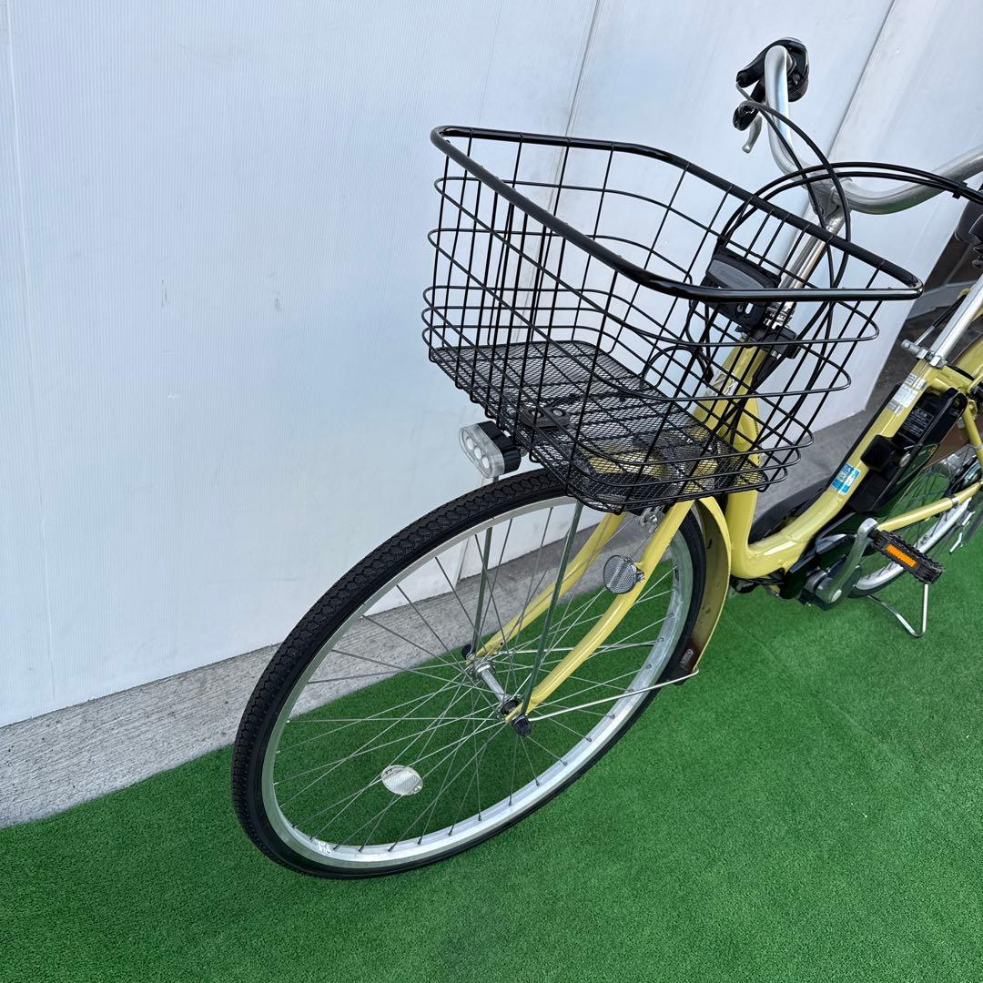 ブリヂストン電動アシスト自転車26インチ イエロー