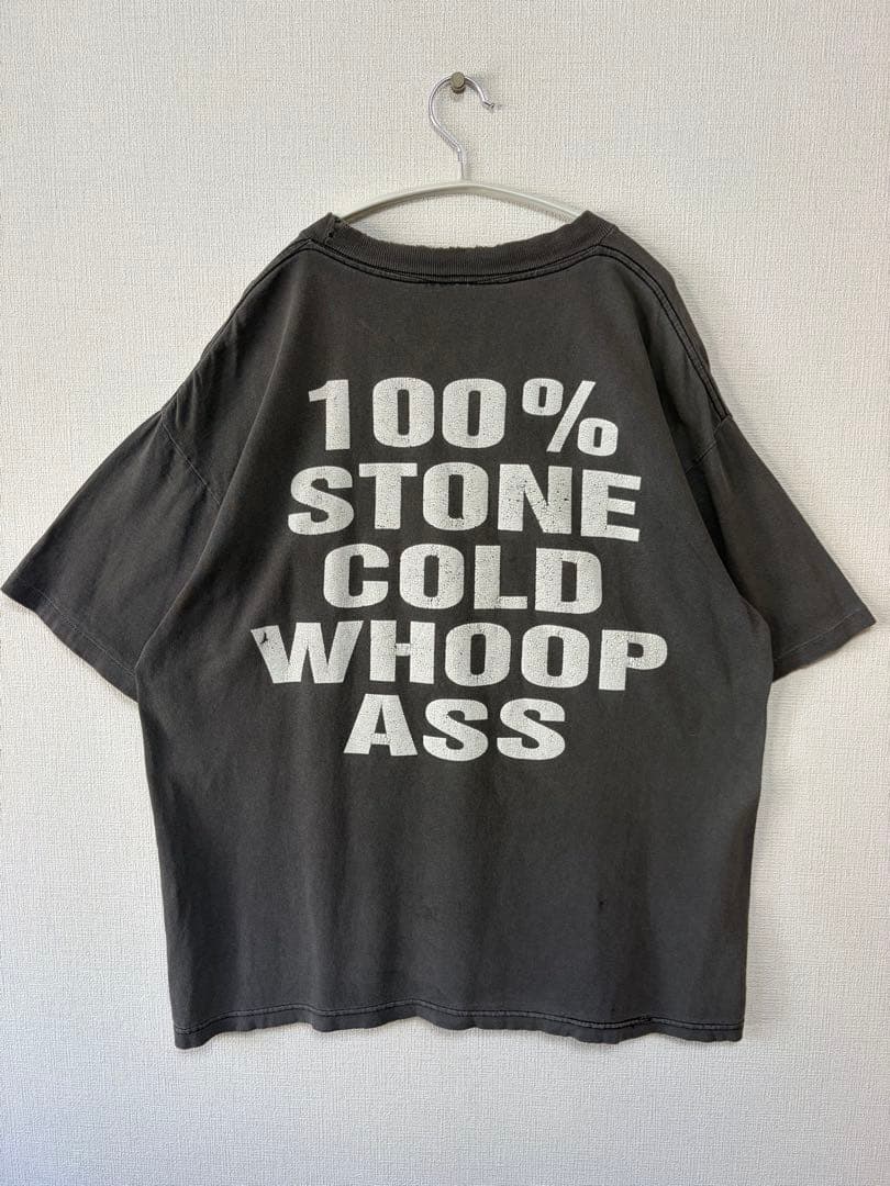 90s WWF プロレス STONECOLD ストーンコールド スカル Tシャツ