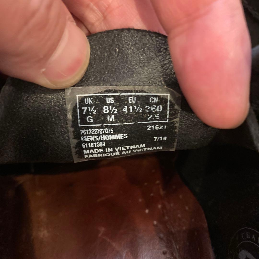 クラークス　ワラビー　26cm ブラック