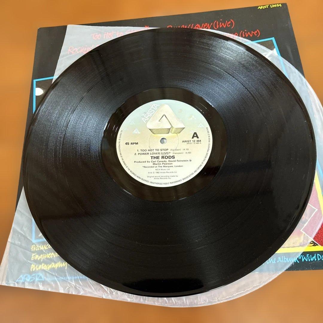 THE RODS ヘヴィメタル　レコード
