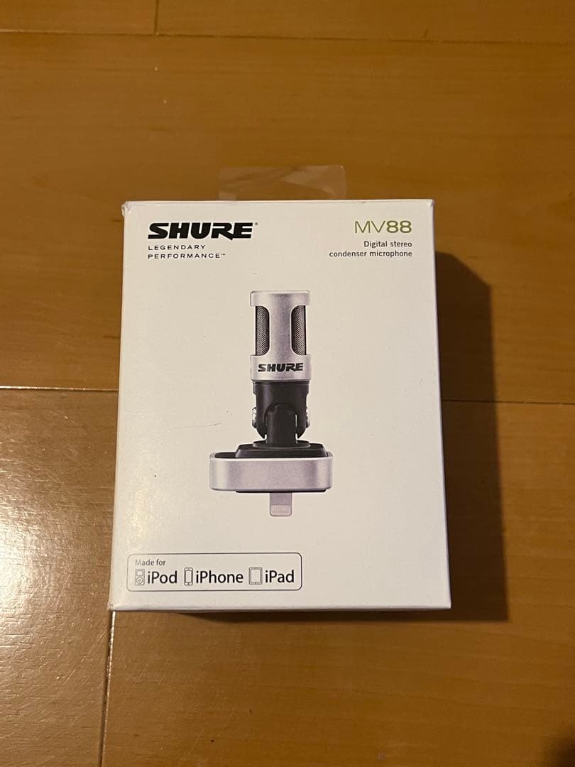 Shure mv88 コンデンサーマイク