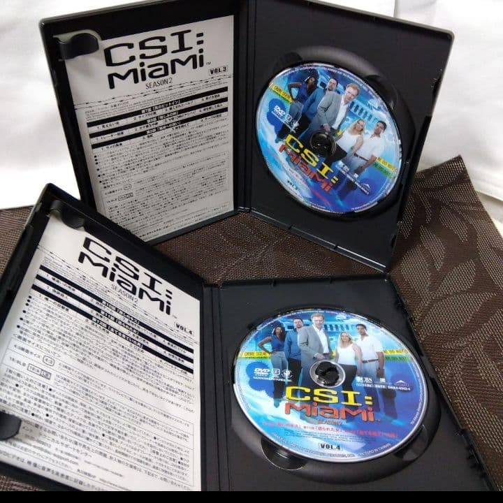 DVD「CSI:マイアミ シーズン2 コンプリートDVD-BOX-1〈4枚組〉」