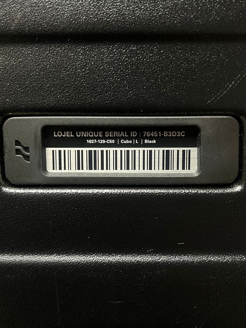LOJEL 100-110Lロジェール スーツケース ブラック キャリーケース