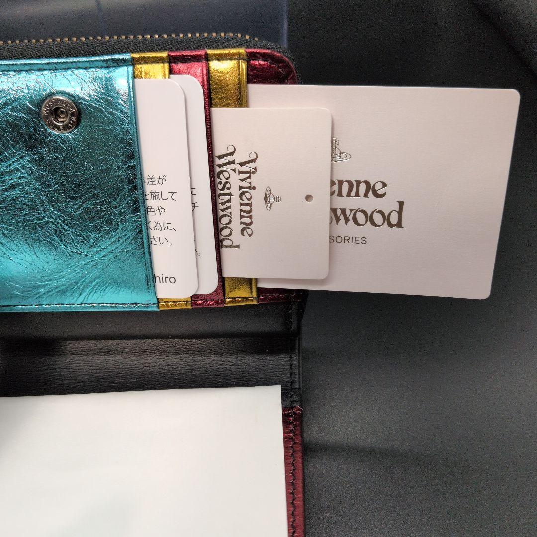 Vivienne Westwood カーピフラワー フラワープリント 二つ折財布