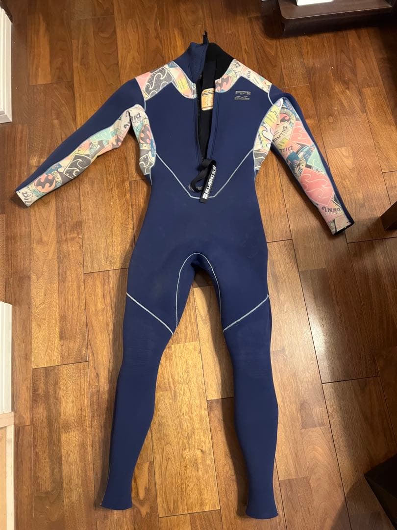 こな　フルスーツ ウェットスーツ ネイビー マルチカラー　3ミリフルスーツ