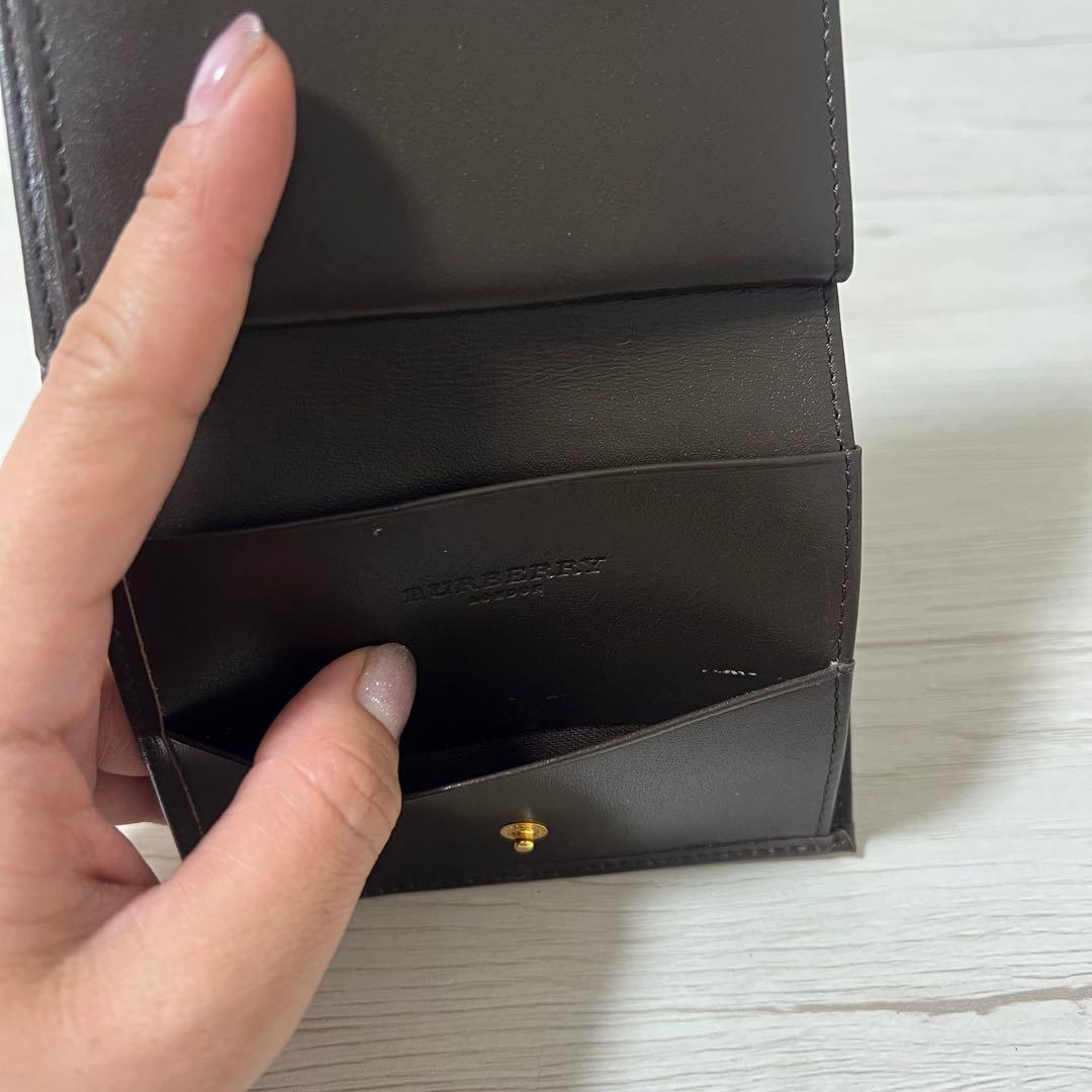 BURBERRY バーバリー ノバチェック がま口 財布 ヴィンテージ 正規品