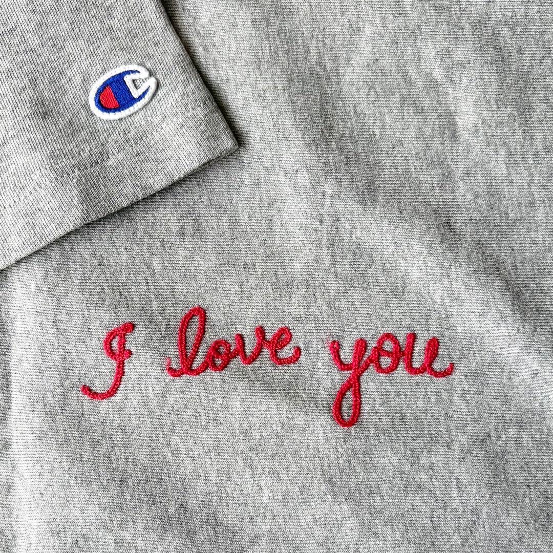 Champion for RHC “I Love you”Tee / M