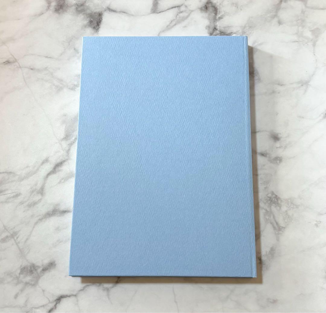 My process note 内観book ブルー