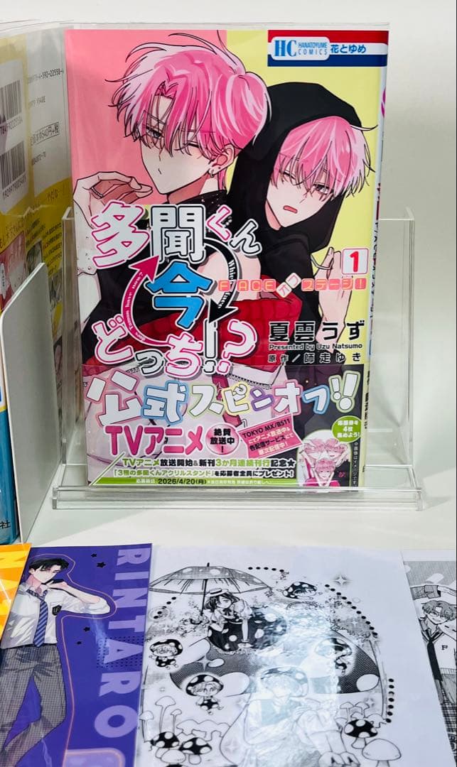 新品 多聞くん今どっち！？ 全巻15巻 スピンオフ リーフレット 応募券付き