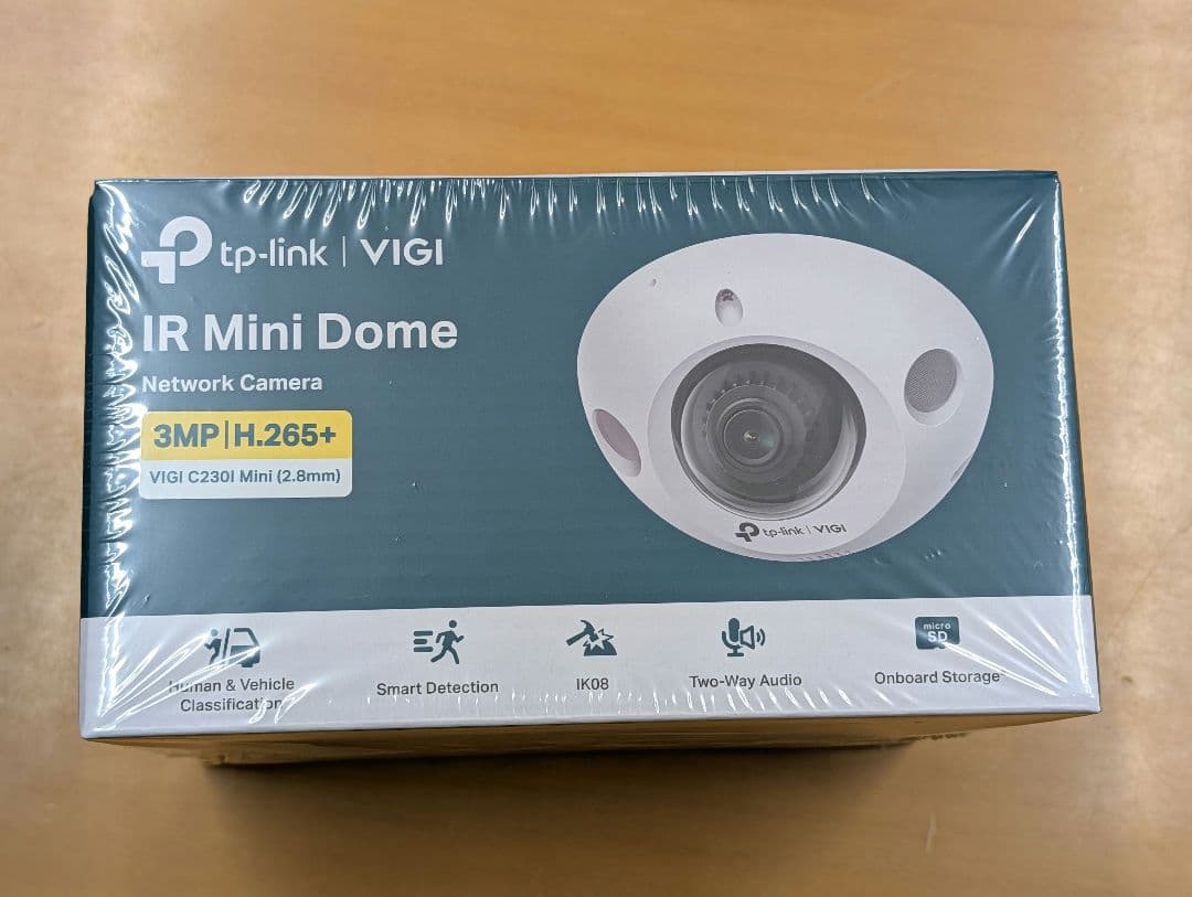 防犯カメラ tp-link VIGI IR Mini Dome C230I 3MP