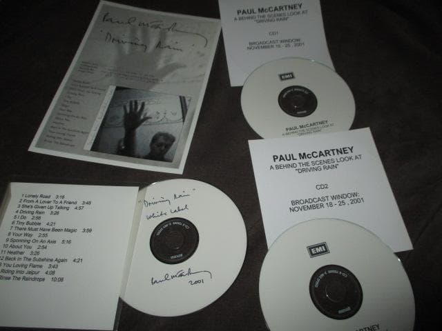 paul mccartney driving rain (RARE送料込み!!)