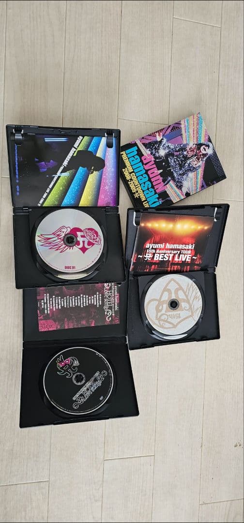 浜崎あゆみ ライブDVD 3点セット
