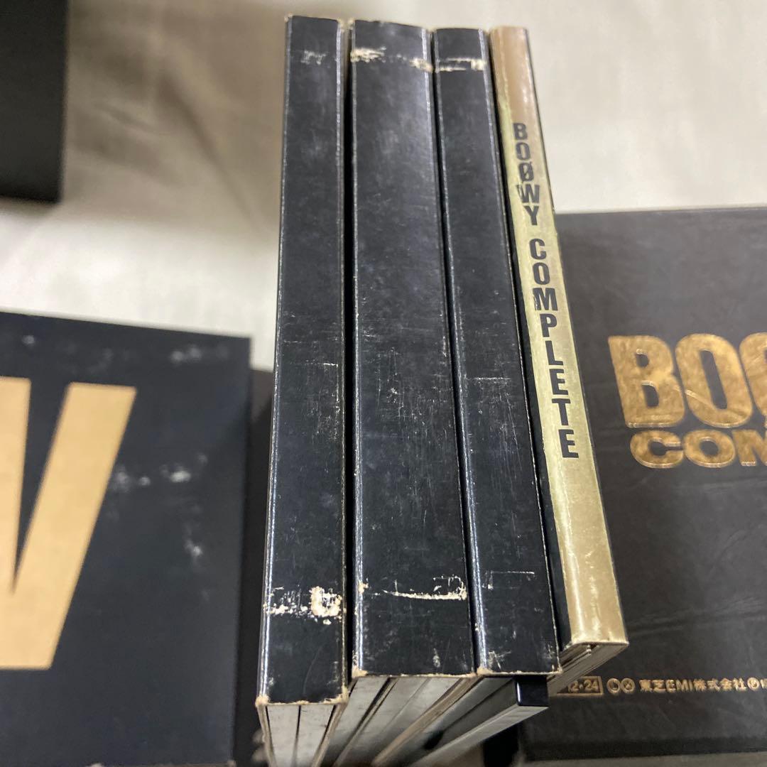 東芝EMI BOØWY COMPLETE 10枚組限定CDセット　中古傷