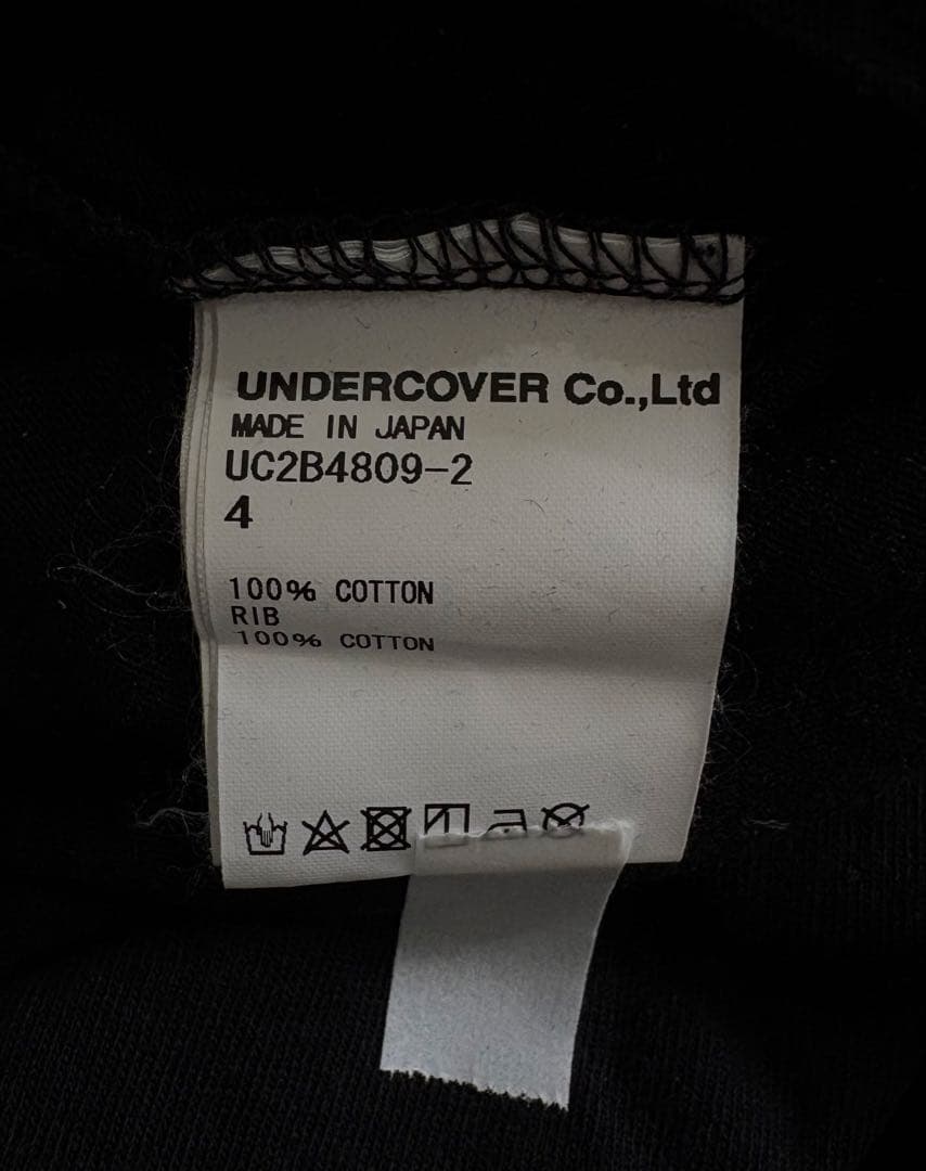海*様 UNDERCOVER アンダーカバー PSYCHO JQパッチ Tシャツ
